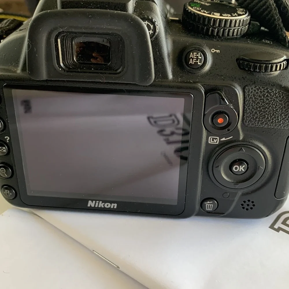 Nikon 3100 Digital Camera with lens